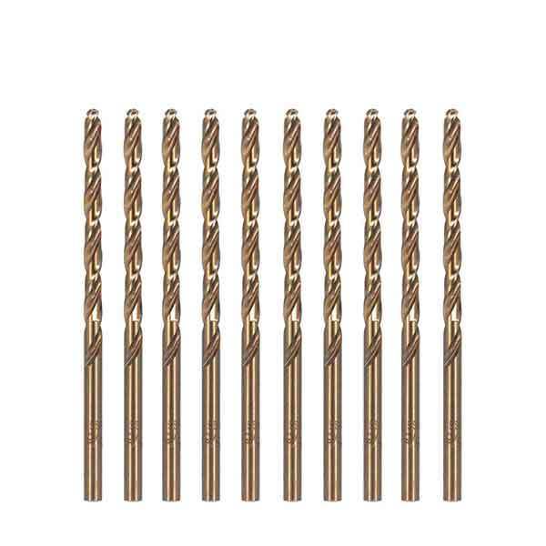 Perfect Perfect: HSS Drill bit x 10 Fully Ground 1/4" “5% Cobalt M35 PER-DB-14